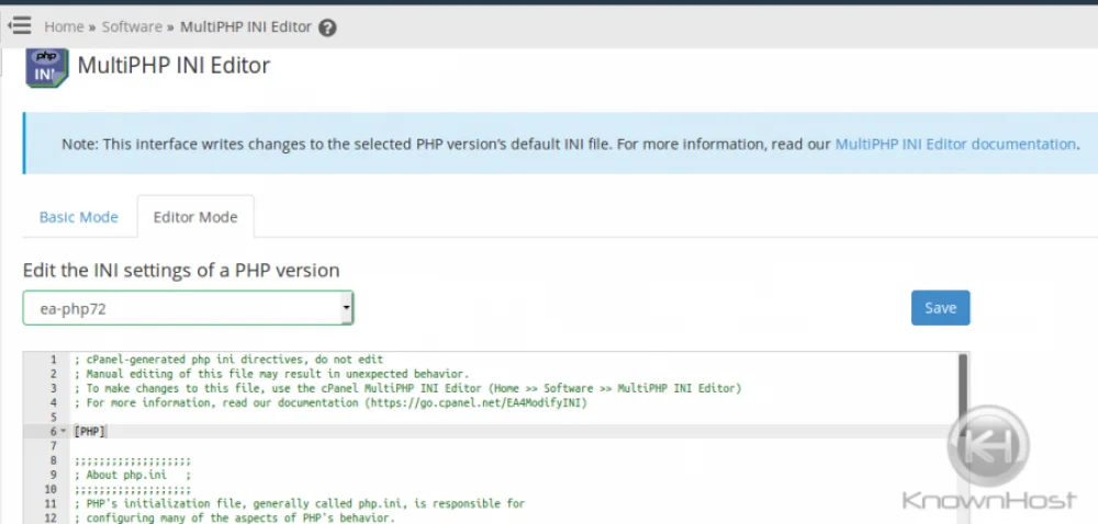 php ini mail server configuration