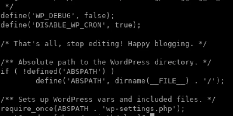 WordPress domain constants