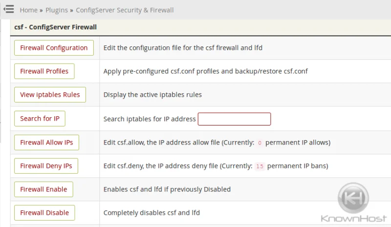 firewall mail server configuration