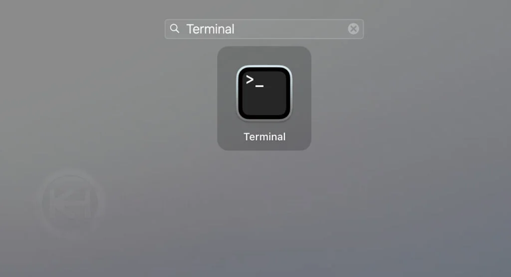 open terminal macos